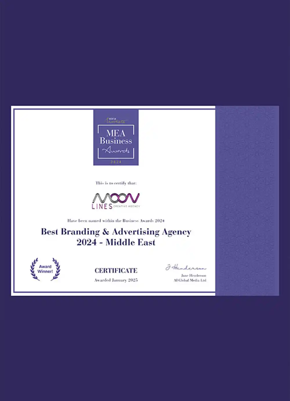 MEA markets Award - 2025